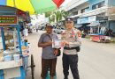 Polsek KP Mentaya Sosialisasikan Call Center 110 pada Masyarakat di Kawasan Ikon Jelawat