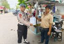Polsek KP Mentaya Sosialisasikan Larangan Pembakaran Hutan dan Lahan di Kawasan Ikon Jelawat