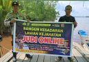 Polsek Pulau Hanaut Laksanakan Sosialisasi Dampak Judi Online