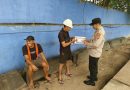 Polsek KP Mentaya Sosialisasikan Call Center 110 pada Masyarakat di Pelabuhan Pelindo